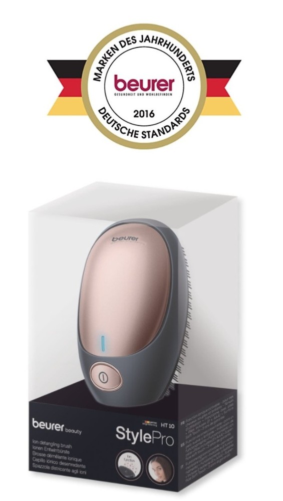 Beurer HT 10 Ionen Entwirrbürste StylePro Batteriebetrieb Haarbürste Bürste HT10