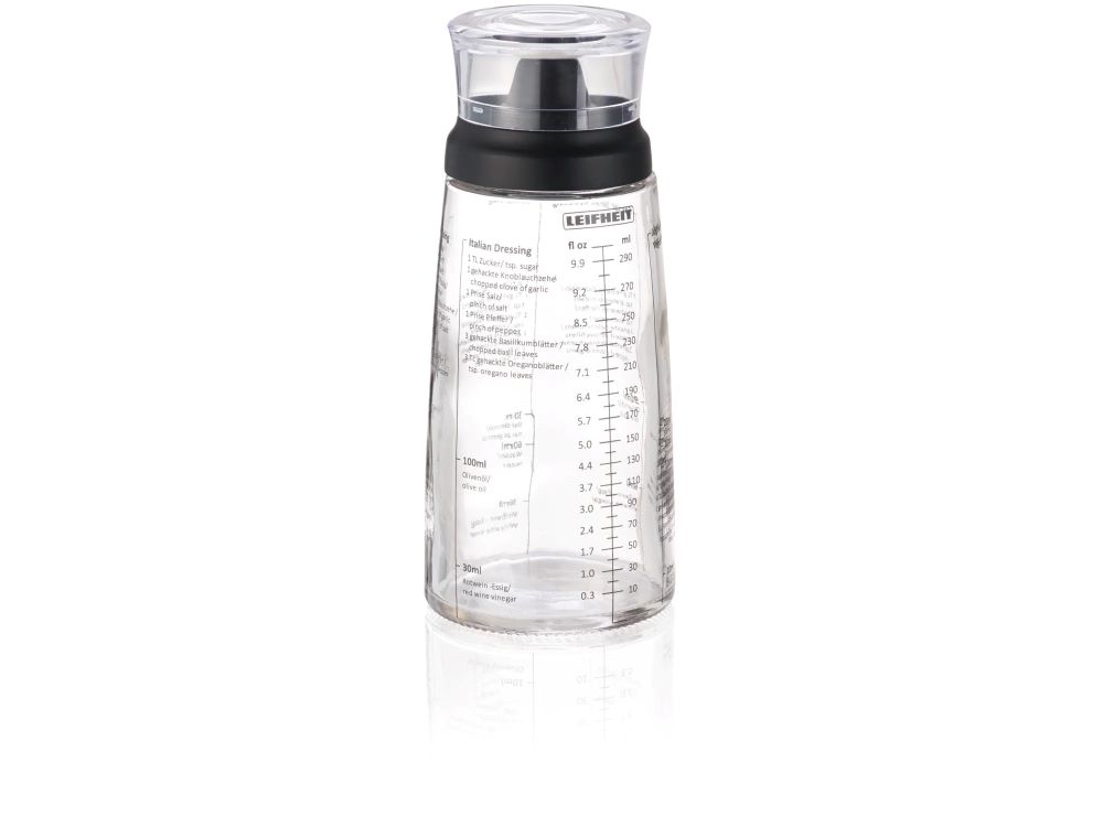 Leifheit Salat Dressing-Shaker mit 300 ml Füllvolumen 03195