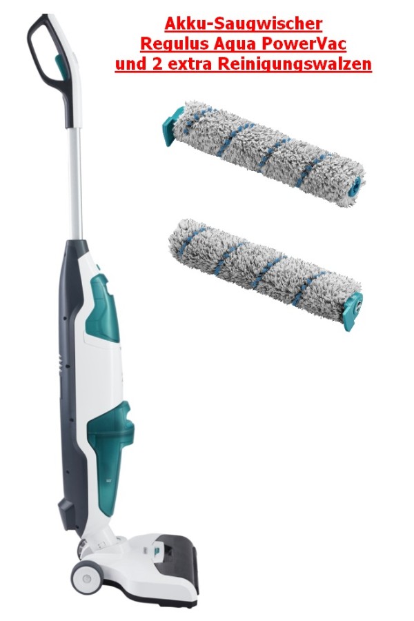 Leifheit 11922 Akku Saugwischer Wischsauger Regulus Aqua PowerVac