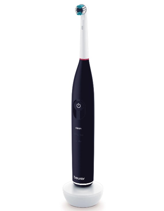 Beurer TB 50 Elektrische Zahnbürste Akku Clean Bürstenkopf Magic-LED