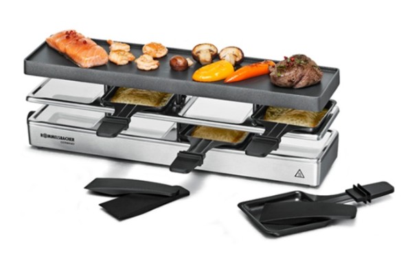 Rommelsbacher RC 800 Raclette Grill Fun for 4