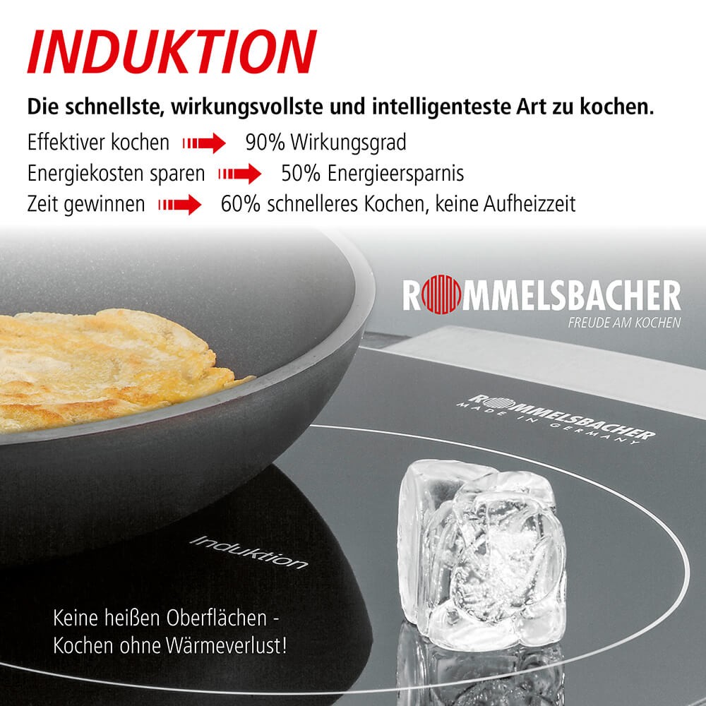 Rommelsbacher CT 2010/IN Einzelkochtafel Induktion