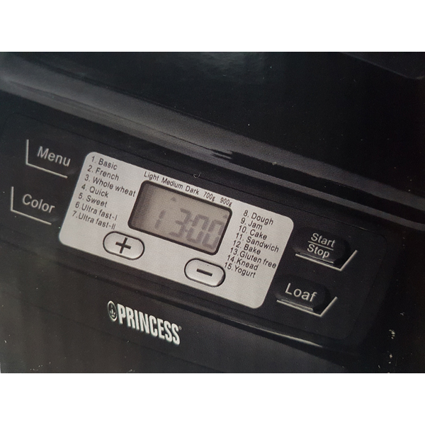 PRINCESS 152010 Brotbackautomat 550W