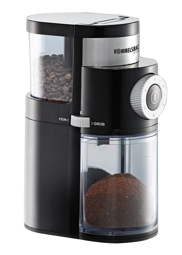 3369_0 Rommelsbacher EKM 200 Kaffeemühle mit Scheibenmahlwerk