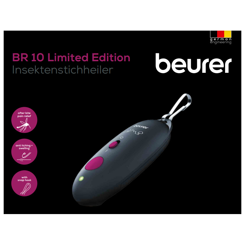 Beurer BR 10 Insektenstichheiler LIMITED EDITION schwarz