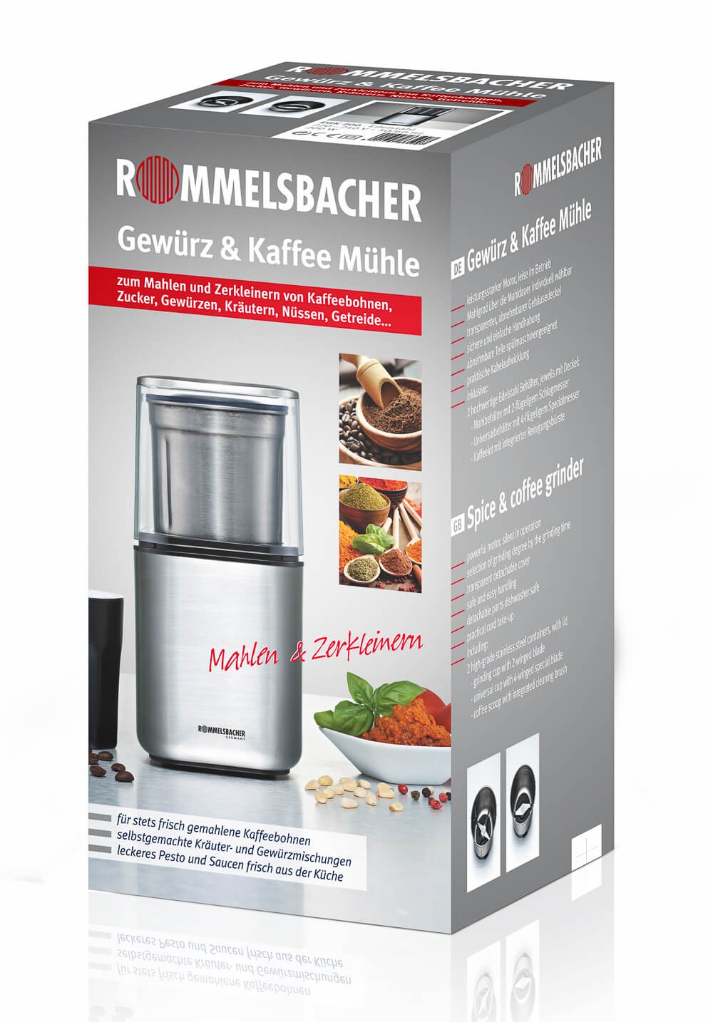 Rommelsbacher EGK 200 Gewürz & Kaffeemühle