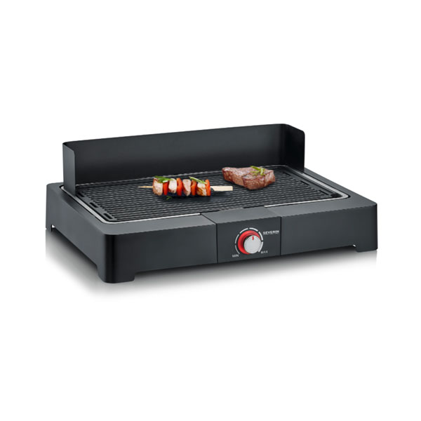 SEVERIN PG 8562 Tischgrill mit Grillplatte