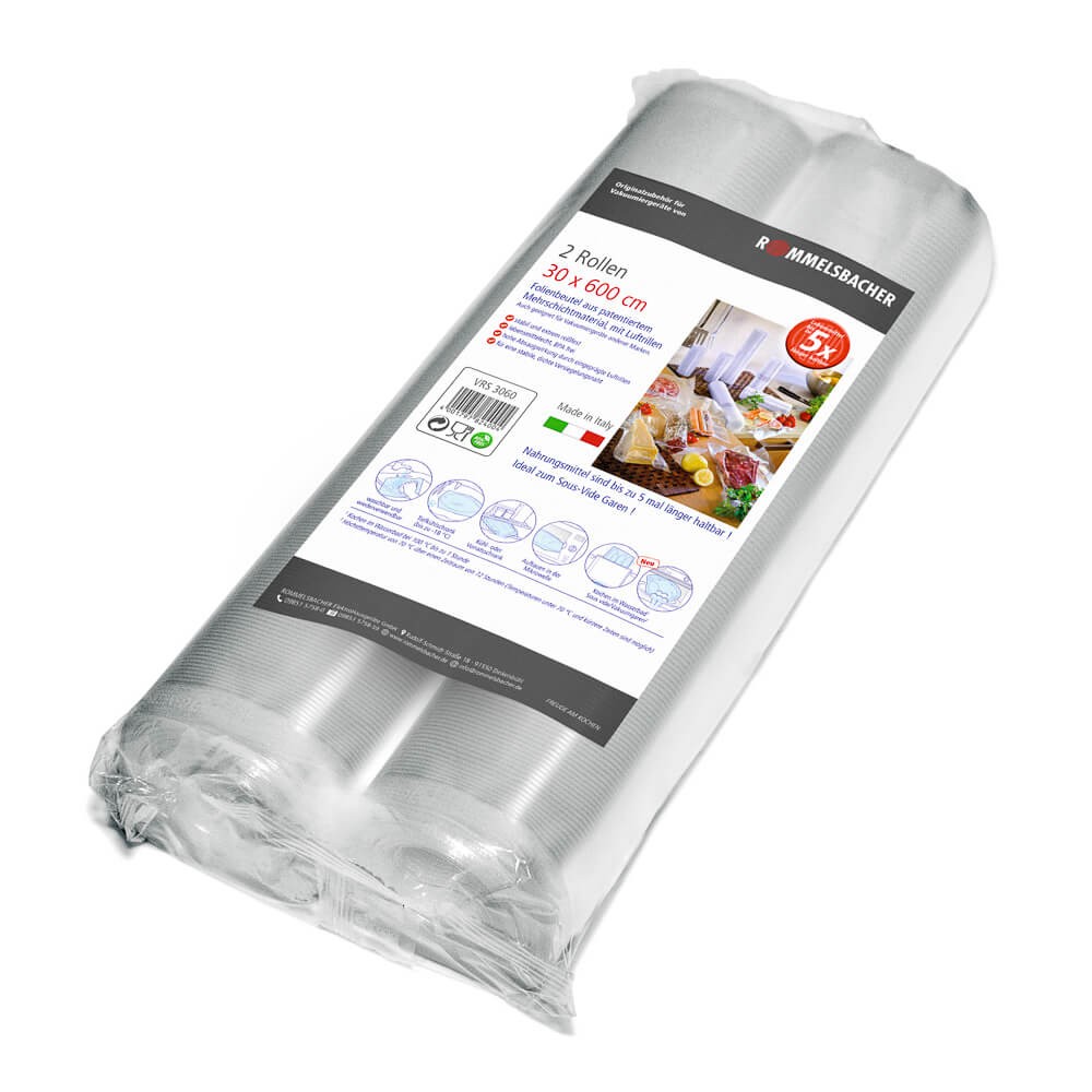 01-vrs-3060-rommelsbacher-vacuumrollen-vacuum-rolls_5 Rommelsbacher VRS 3060 Folienrolle 2 Rollen 30x600 cm für Vakuumierer