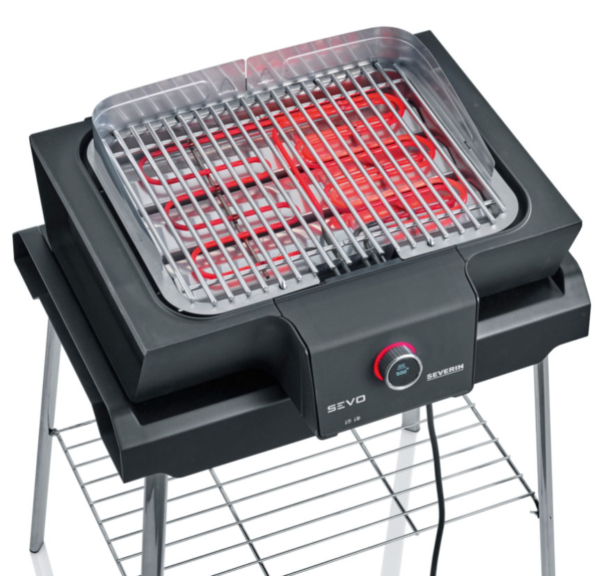 SEVERIN PG 8119 SEVO GS Standgrill mit BoostZone