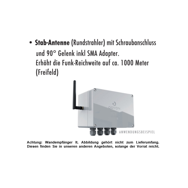 M-E ODYON PRO Stab-Antenne AN-STAB 869 Zubehör Odyon Rundstrahler 56512