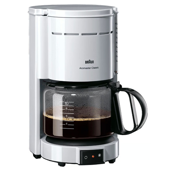 Braun KF 47/1 Aromaster Classic Kaffeemaschine WEISS