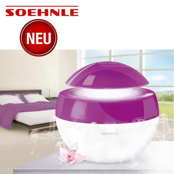 Soehnle 68045 Luftbefeuchter Airfresh Plus Purple