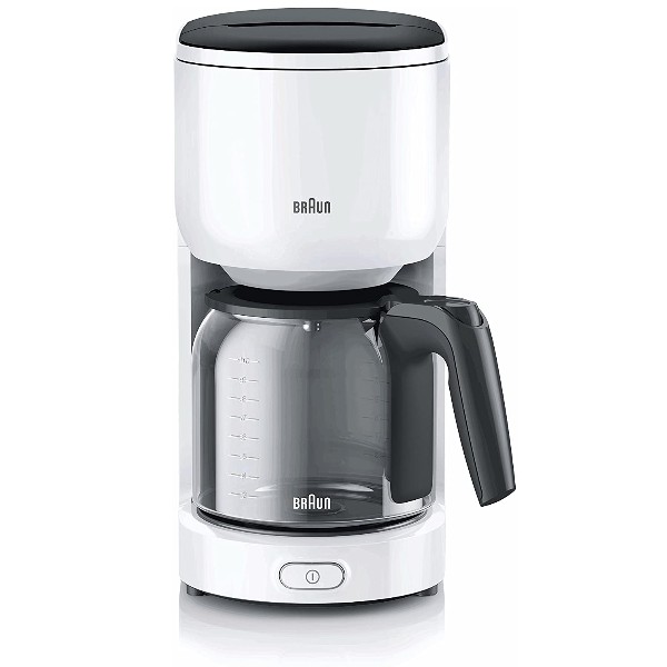 Braun KF 3100 WH PurEase Filterkaffeemaschine weiß