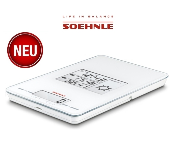 Soehnle 66223 Page Meteo Center 5in1 Digitale Küchenwaage