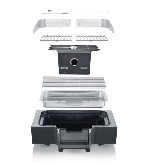 SEVERIN PG 8104 SEVO G Tischgrill BoostZone